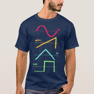 T-shirt Synthétiseur Techno Modulaire Synth Analog