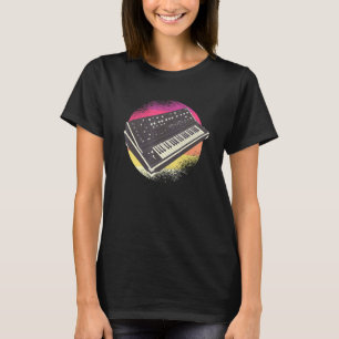 T-shirt Synthétiseur Techno Retro