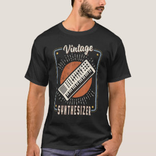 T-shirt Synthétiseur Vintage Retro Classic Music Love 1