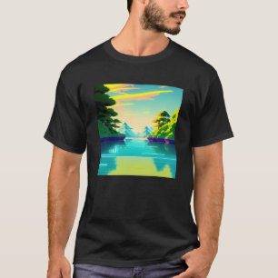 T-shirt Synthwave ouonude rétroonde futuresynth sci fi 3