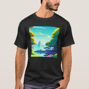 T-shirt Synthwave oups rétrowave futuresynth sci fi 21