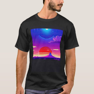 T-shirt Synthwave oups rétrowave futuresynth sci fi 30
