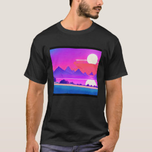 T-shirt Synthwave outrun retrowave futuresynth science-fic
