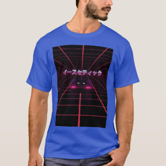 T-SHIRT SYNTHWAVE RETRO VAPORWAVE RETROWAVE DES ANNÉES 80