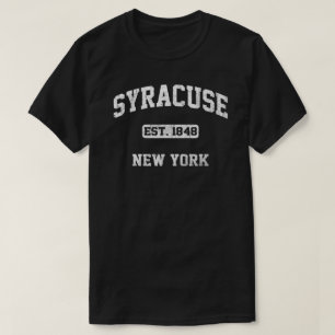 T-shirt Syracuse New York Ny Style sportif de l'État Vinta