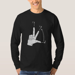 T-shirt Système De Coordonnées Programmeur Cnc Machine De