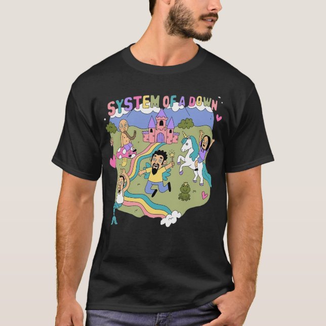 T-shirt Système D'Un Arrêt (Devant)