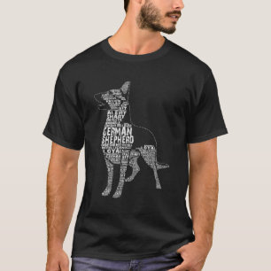 T-shirt Système Ears Up Armé Allemand Berger Cadeau