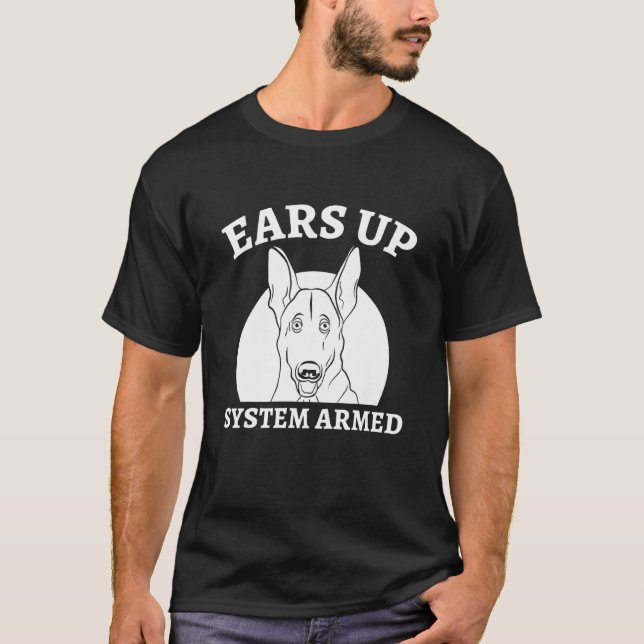 T-shirt Système Ears Up Système Armé Allemand Berger (Devant)