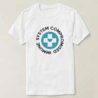 Système immunitaire Compromis Cross Blue Heart