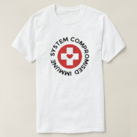Système immunitaire Compromis Cross Red Heart