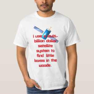 T-shirt Système satellite milliardaire