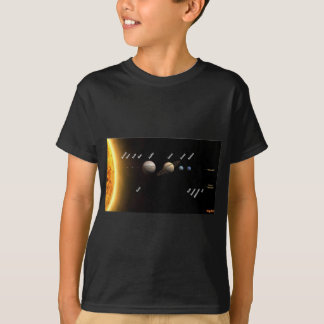 T-shirt Système solaire