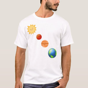 T-shirt Système solaire