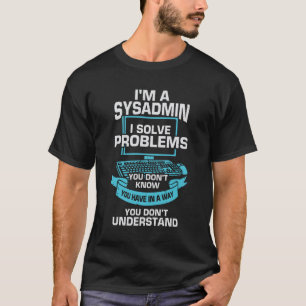 T-shirt Système sysadmin