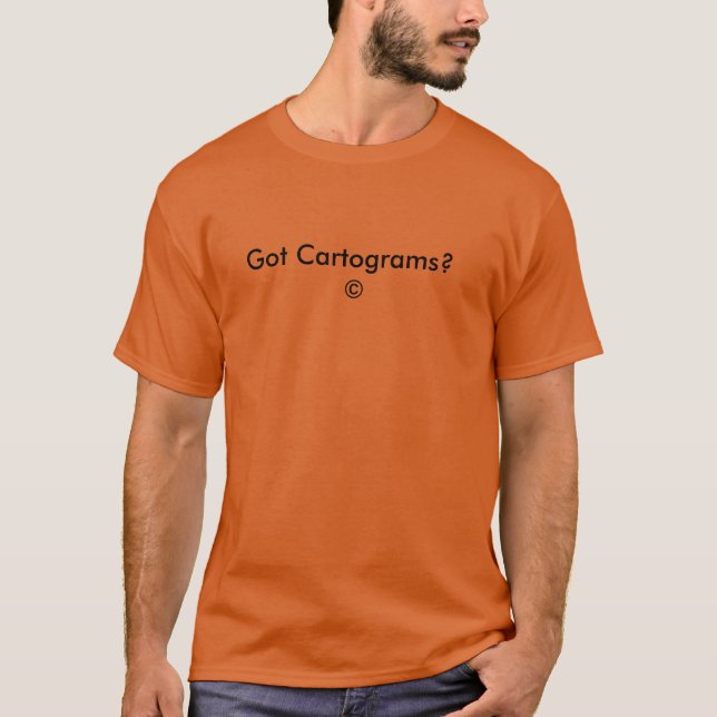 T-shirt Systèmes techniques : Cartographie ? (Devant)