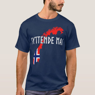 T-shirt Syttende Mai Norvège norvégienne