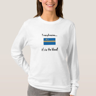 T-shirt szekely zaszlo, Transylvanian… il est dans le sang
