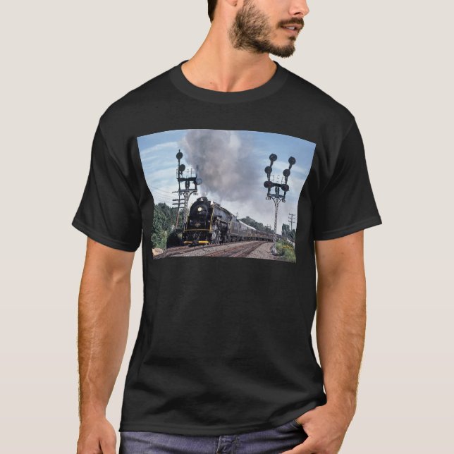 T-shirt T1 2102 de lecture à la ligne de ceinture Jct. (Devant)