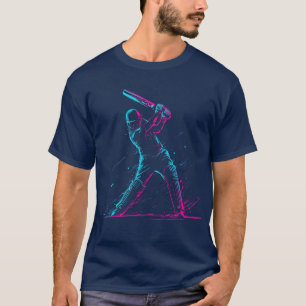 T-shirt T20 Cricket Night Match Power Shot Tee
