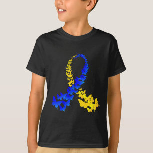T-shirt T21 Journée mondiale du syndrome de Down pour papi