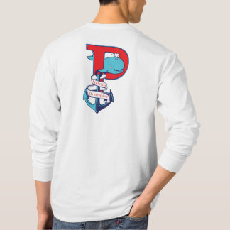 T-shirt T à manches longues avec Ancre en arrière