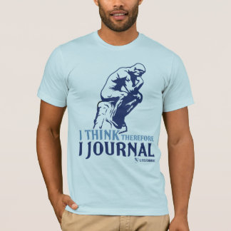 T-shirt T adapté des hommes (je pense, par conséquent