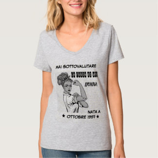 T-shirt T- beautiful_style 1997 de forzuta de donna de