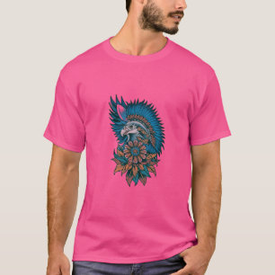 T-shirt T Chemise de tatouage d'esprit autochtone