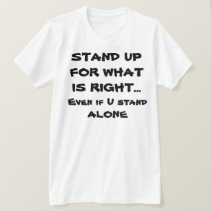 T-shirt T-chemise-Support de motivation pour ce qui est