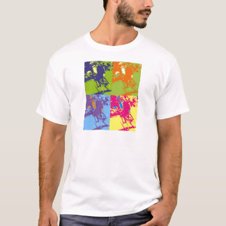 T-shirt T couché