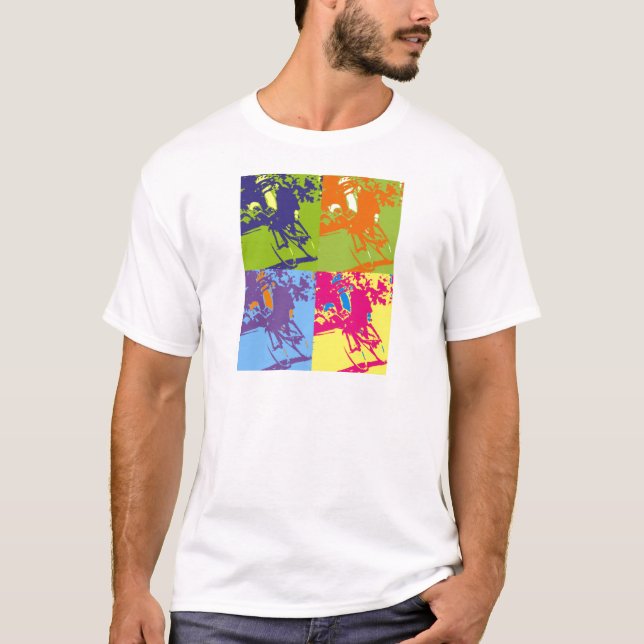 T-shirt T couché (Devant)