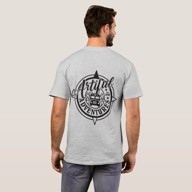 T-shirt T de base (Dos entier)