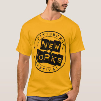 T-shirt T de couleur claire des hommes de festival de