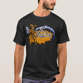 T-shirt T de duel heureux