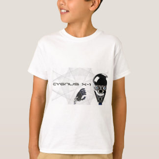 T-shirt T de logo de robot du Cygnus X-1 et peu