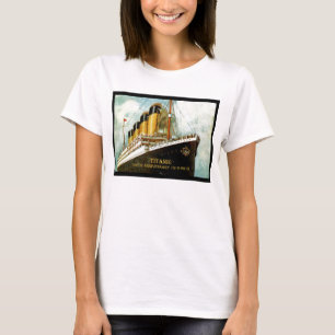 T-shirt T des 100th femmes d'anniversaire de RMS Titanic