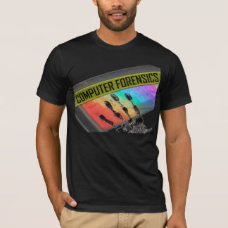 T-shirt T des hommes de médecines légales de Digitals