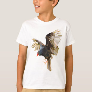 T-shirt T est pour le vautour de Turquie