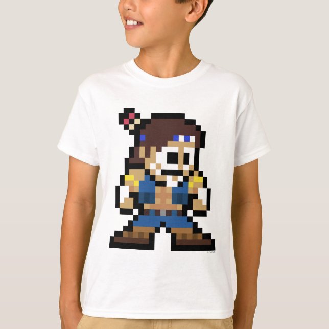 T-shirt t. Hawk à 8 bits (Devant)