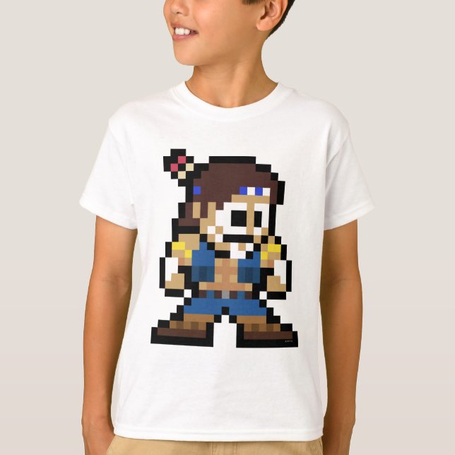 T-shirt T. Hawk à 8 bits (Devant)
