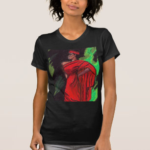 T-shirt T noir BEAUTY