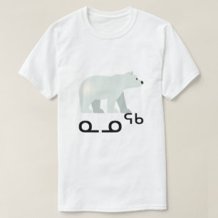 T-shirt t - Ours polaire en inuktitut