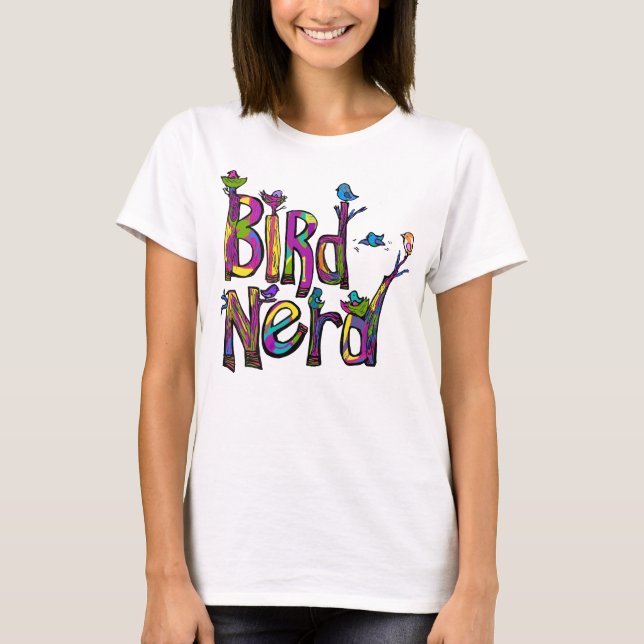 T-shirt T pour les femmes Nerd (Devant)