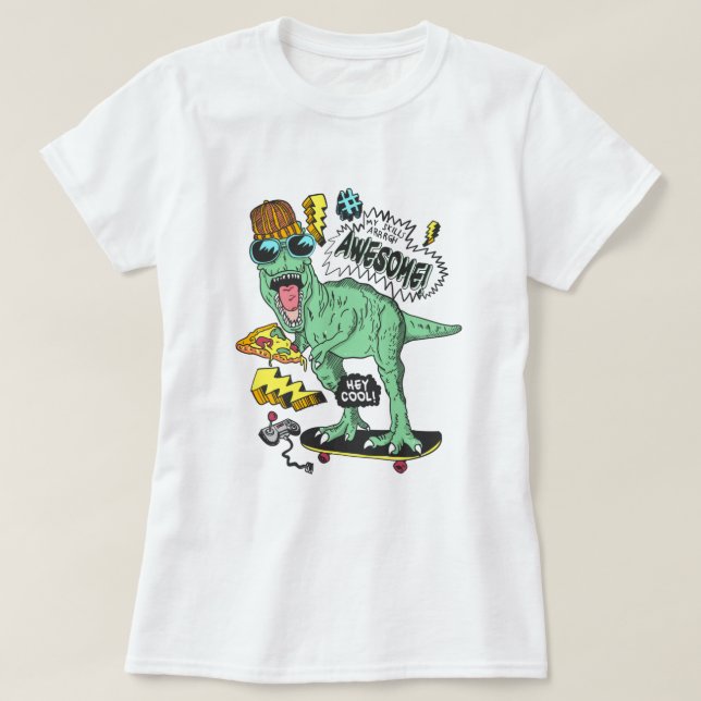 T-shirt T-Rex (Design devant)