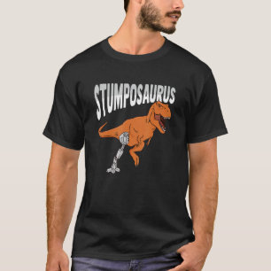 T-shirt T Rex Amputee Plaisanter Leg Prosthétique Dinosaur