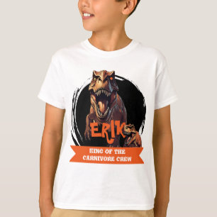 T-shirt T-Rex Anniversaire Invité d'honneur personnalisé