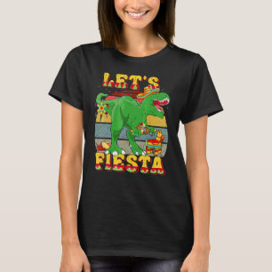 T-shirt T Rex Cinco De Mayo Tyrannosaurus Dinosaur Lets F