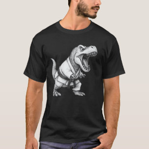 T-shirt T-Rex de karaté drôle classique Taekwondo T-Rex Ji