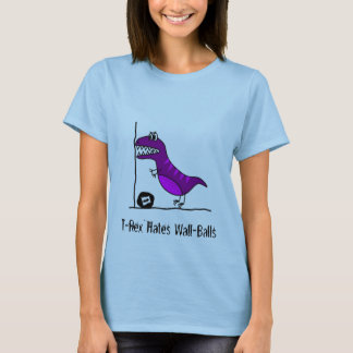T-shirt T-Rex déteste Wallballs